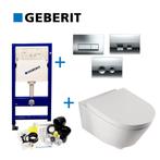 Geberit UP100 Toiletset Compleet | Inbouwreservoir | BWS, Ophalen of Verzenden, Nieuw, Overige typen