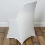 Stretch stoelhoes voor klapstoelen ivoor, Verzenden, Nieuw, Versiering, Geboorte of Huwelijk