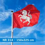 NR 314: Vlag Twentse Ros klassiek 150x225cm, Nieuw