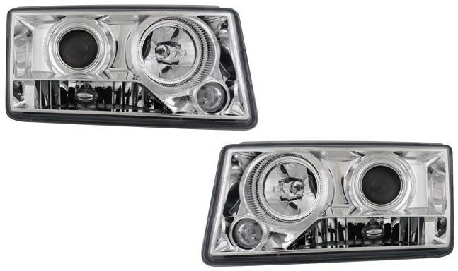 Koplampen Mercedes W201 190E 82-93 chroom, Auto-onderdelen, Overige Auto-onderdelen, Ophalen of Verzenden