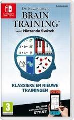 MarioSwitch.nl: Dr. Kawashimas Brain Training &amp; Stylus, Spelcomputers en Games, Games | Nintendo Switch, Nieuw, Ophalen of Verzenden