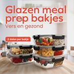 2dekans | KitchenBrothers Meal Prep Bakjes Set - Met, Ophalen of Verzenden, Zo goed als nieuw