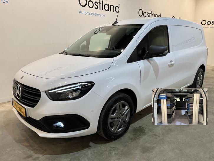 Mercedes-Benz Citan 112 CDI L2 Pro Automaat, Auto's, Bestelauto's, Onderhoudsboekje, Lease, Overige kleuren, Automaat, Wit, Mercedes-Benz