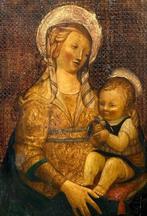 Scuola fiorentina (XVIII) - Madonna con Bambino, da un, Antiek en Kunst, Kunst | Schilderijen | Klassiek