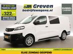 Opel Vivaro 2.0 CDTI L3H1 DC 6 Pers Airco Carplay Cam €322pm, Wit, Nieuw, Te koop, Financial lease