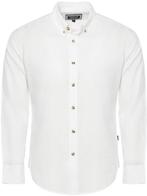 Carisma Wit Overhemd Lange Mouw Met Linnen 8529, Verzenden, Nieuw, Wit