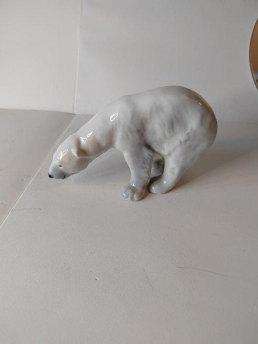 Royal Copenhagen - sculptuur, Orso Bianco - 7 cm - Porselein, Antiek en Kunst, Antiek | Glas en Kristal