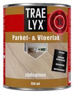 Trae lyx parket vloerlak zijdeglans, 750 ml, Doe-het-zelf en Verbouw, Verf, Beits en Lak, Verzenden, Nieuw