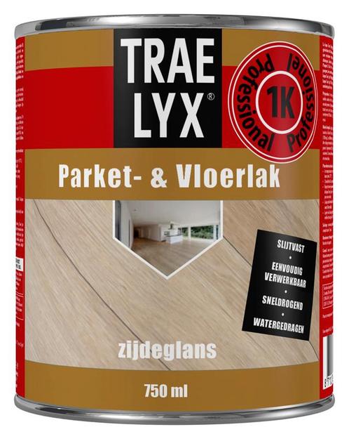 Trae lyx parket vloerlak zijdeglans, 750 ml, Doe-het-zelf en Verbouw, Verf, Beits en Lak, Nieuw, Verzenden