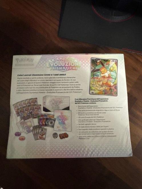 Pokémon - 1 Sealed box - Prismatic Evolutions (Italian), Hobby en Vrije tijd, Verzamelkaartspellen | Pokémon