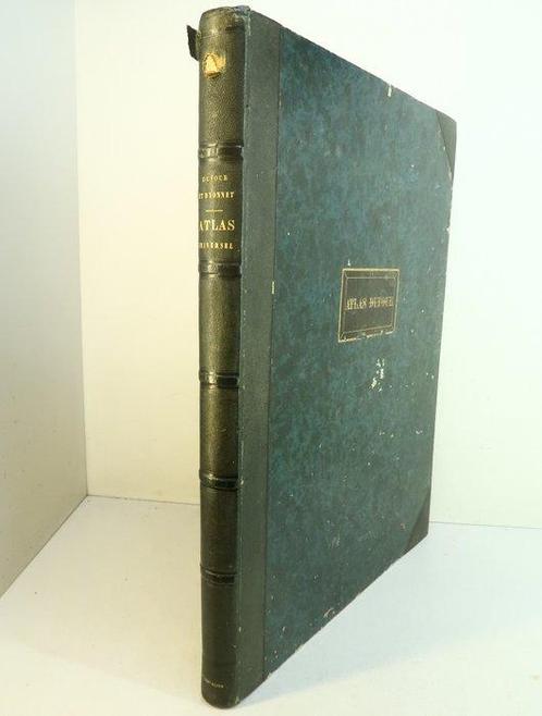 [Atlas]. Dufour (H.) ; Dyonnet (Ch.) - Atlas universel,, Boeken, Atlassen en Landkaarten