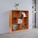 Houten Boekenkast met 7 Vakken – Staande Opbergkast 100 cm, Verzenden, Nieuw