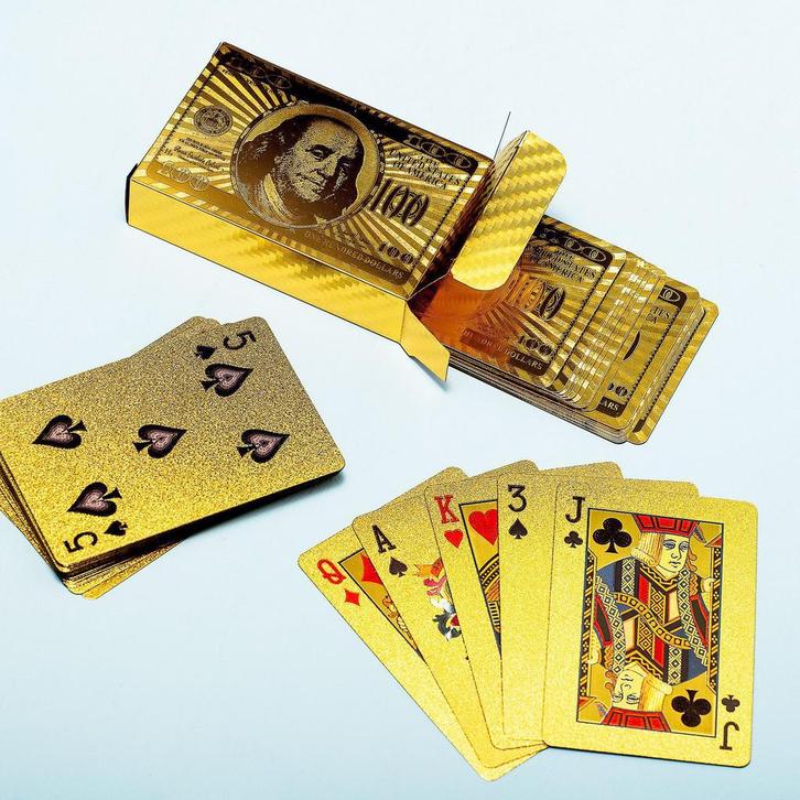 Kaartspel - Gouden Dollar, Hobby en Vrije tijd, Gezelschapsspellen | Overige, Verzenden