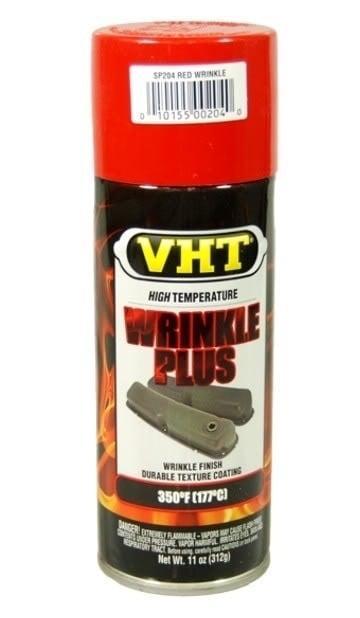 VHT wrinkle paint rood sp204, Doe-het-zelf en Verbouw, Verf, Beits en Lak, Nieuw, Ophalen of Verzenden