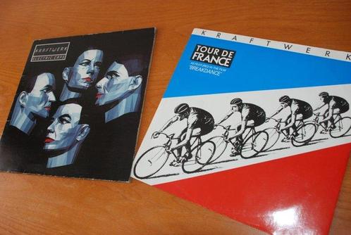 Kraftwerk - ELECTRIC CAFE + TOUR DE FRANCE - Diverse titels, Cd's en Dvd's, Vinyl Singles