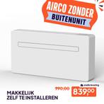 AIRCO ZONDER BUITENUNIT |10000BTU Eenvoudige Zelfinstallatie, Witgoed en Apparatuur, Nieuw, 60 tot 100 m³, Ophalen of Verzenden