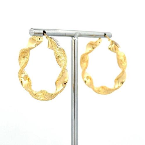 Graziella - Oorbellen - 5.1 g - 3 cm - 18 karaat Geel goud, Sieraden, Tassen en Uiterlijk, Oorbellen