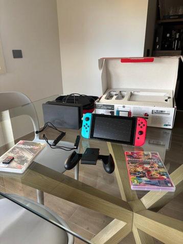 Nintendo - Switch - Videogameconsole + games - In originele beschikbaar voor biedingen