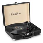 Audizio RP114BK - Retro platenspeler in zwarte koffer - plat, Verzenden, Nieuw