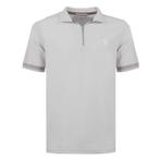 -24% Q1905  Q1905 Polo shirt stroke licht  maat L, Nieuw, Grijs, Verzenden