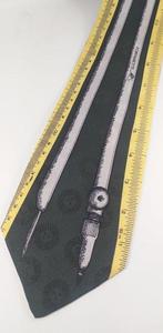 Decoratief ornament - Compasso - Piero Fornasetti - Stropdas