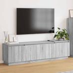vidaXL TV-kast met LED Grijs sonoma 180 x 38 x 49 cm Bewerkt, Verzenden, 150 tot 200 cm, Nieuw, Minder dan 100 cm
