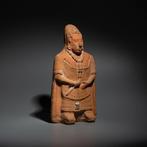 Jaina Island, Maya, Mexico Terracotta Dignatary Figure. 500
