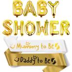 Babyshower set Mommy en Daddy to Be, Hobby en Vrije tijd, Feestartikelen, Verzenden, Nieuw, Versiering, Geboorte of Huwelijk