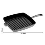 GGM Gastro | STAUB | GRILL PANS - American Grill - 300x300mm, Huis en Inrichting, Verzenden, Nieuw