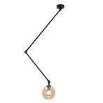 Moderne plafondlamp zwart, Giada, Ophalen of Verzenden, Nieuw, Glas, Modern