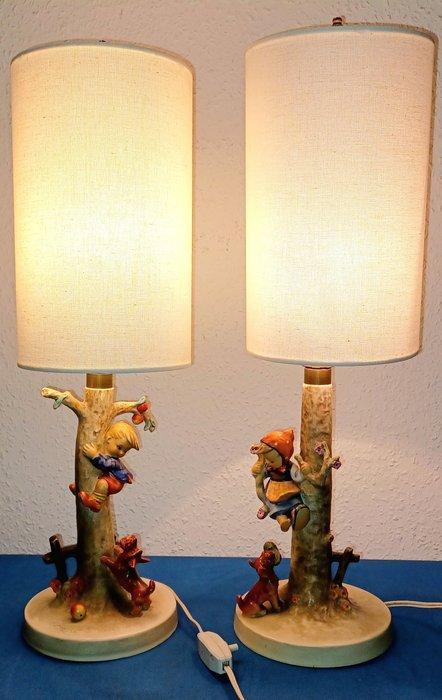 W. Goebel W. Germany - M.J. Hummel 1935 + 1936 - Tafellamp, Antiek en Kunst, Kunst | Designobjecten