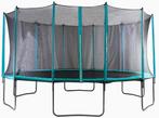 Trampoline 488 cm Blauw met Veiligheidsnet, Ophalen of Verzenden, Nieuw