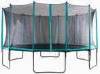 Trampoline 488 cm Blauw met Veiligheidsnet, Kinderen en Baby's, Speelgoed | Buiten | Trampolines, Nieuw, Ophalen of Verzenden