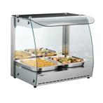 GGM Gastro | Warmhoudvitrine - 560mm - RVS | WVNR545E, Verzenden, Nieuw in verpakking