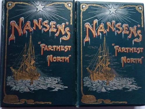 Fridtjof Nansen - Fridtjof Nansens Farthest North: Being, Antiek en Kunst, Antiek | Boeken en Bijbels