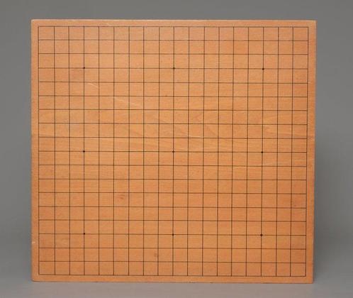 Go-game tafel  (goban) compleet met go-stenen  (go-ishi), Antiek en Kunst, Antiek | Overige Antiek