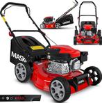 KESSER® Grasmaaier Benzine - 46cm - 50L opvangbak - Rood, Caravans en Kamperen, Verzenden, Nieuw