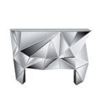 *WOONWINKEL* Kare Design Prisma Design Sidetable Spiegelglas, Huis en Inrichting, Tafels | Sidetables, Nieuw, Verzenden