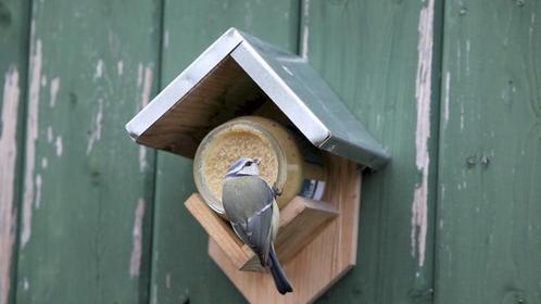 Pindakaashuisje - Winterseizoen - Buiten, Dieren en Toebehoren, Vogels | Toebehoren, Nieuw, Verzenden