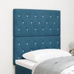 vidaXL Hoofdbord met kristallen knopen 80 cm fluweel, Verzenden, Nieuw, Stof