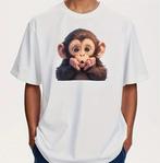 Heat-Transfer - Baby aapje - lief - maak je eigen product, Verzenden, Nieuw