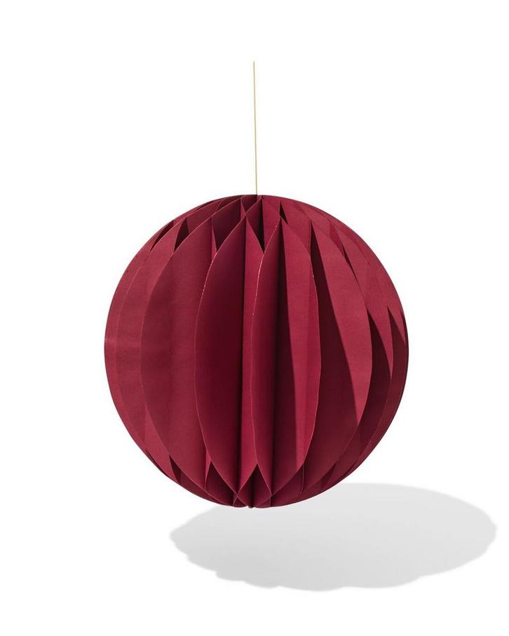 HEMA Honeycomb bal 35cm papier goud 3+1 gratis met HP, Diversen, Kerst, Nieuw, Verzenden