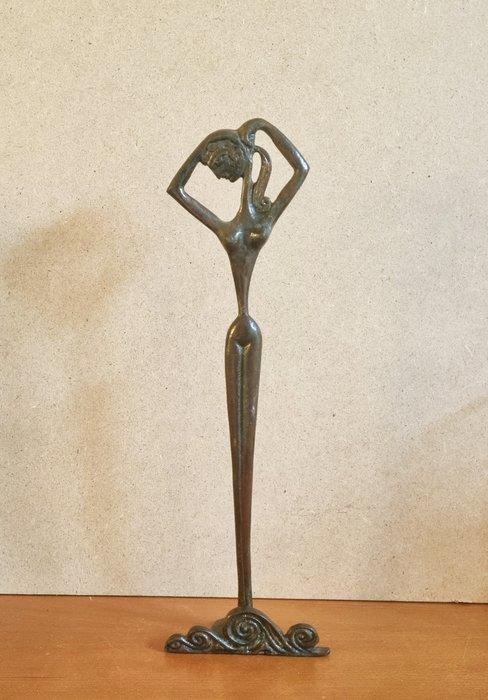 Beeld, Geboorte van Venus - 30.5 cm - Brons, Antiek en Kunst, Curiosa en Brocante