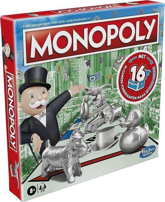 Monopoly Classic - Bordspel - Gezelschapsspel, Hobby en Vrije tijd, Gezelschapsspellen | Bordspellen, Nieuw, Verzenden