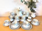 Bavaria - Koffieservies voor 12 - Porselein met decoratieve,