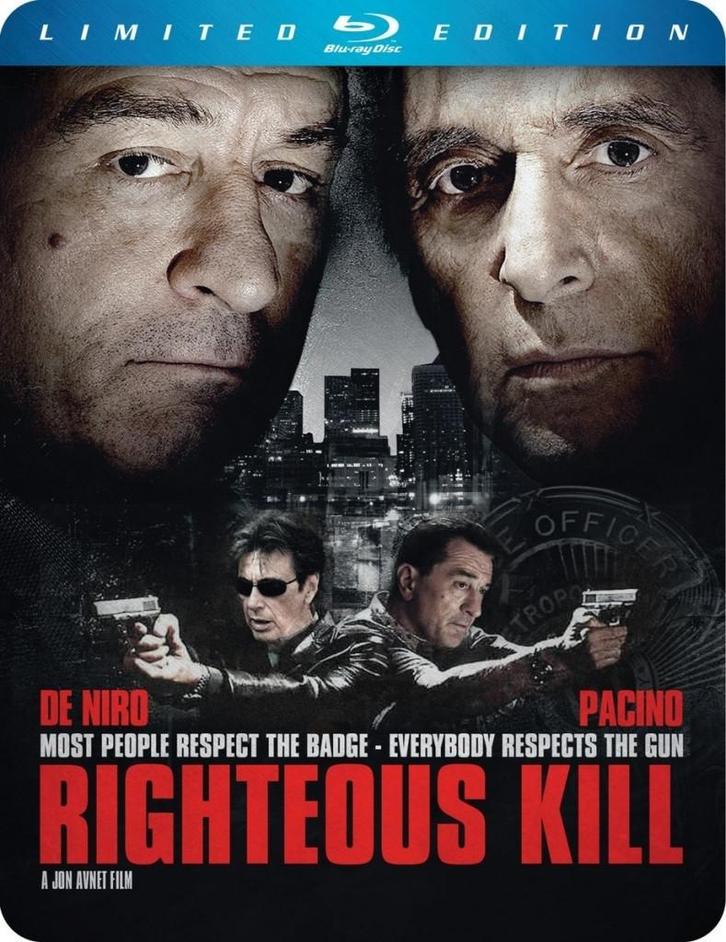 Righteous Kill (steelbook edition) (Blu-ray), Cd's en Dvd's, Blu-ray, Gebruikt, Verzenden