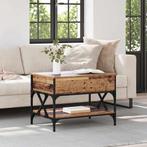 vidaXL Salontafel Oud Hout 70x50x50cm Bewerkt hout, Huis en Inrichting, Tafels | Salontafels, 50 tot 100 cm, 50 tot 75 cm, Verzenden