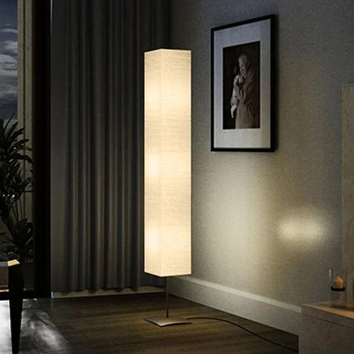 Vloerlamp Beige 170cm | Retourdeal | 35% Korting, Huis en Inrichting, Lampen | Vloerlampen, 150 tot 200 cm, Nieuw, Ophalen of Verzenden