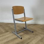 Eromes schoolstoel / stapelstoel zithoogte 46 cm,  Beuken -, Huis en Inrichting, Stoelen, Ophalen of Verzenden, Gebruikt, Hout