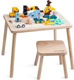 Premium Massief Houten Bouwtafel Set + Triple Bonus, Kinderen en Baby's, Speelgoed | Duplo en Lego, Ophalen of Verzenden, Zo goed als nieuw